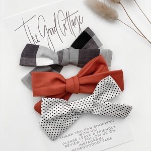 Vintage Style Baby Bows